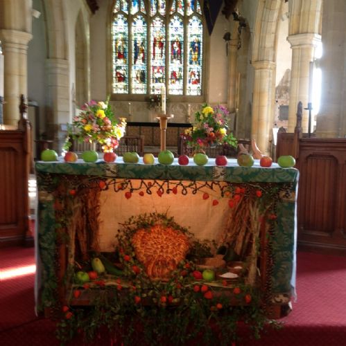 St D Harvest Altar